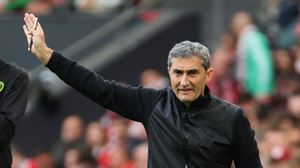 Ernesto valverde. Foto: EFE