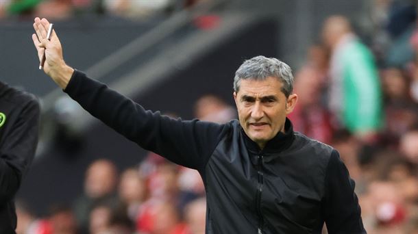 Ernesto valverde. Foto: EFE