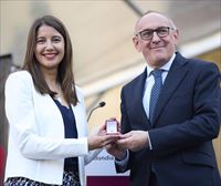 El pregón de Isabel Mellén da inicio a las fiestas de San Prudencio y Nuestra Señora de Estíbaliz