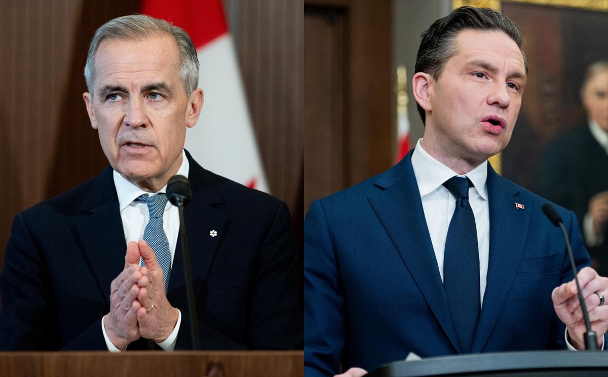 Carney eta Poilievre. EFE. 