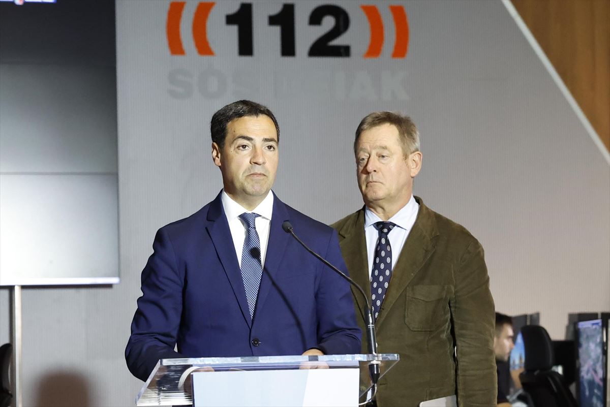 El lehendakari, en la comparecencia de hoy. EITB