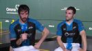 Kemen Aldabe y Endika Barrenetxea: ''Era un partido que había que ganar sufriendo''