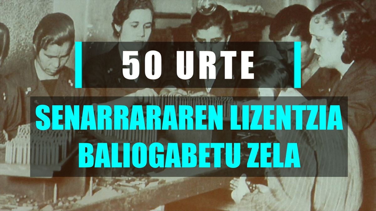 ''Emakumeek ezin zuten garbigailua erosi senarren baimenik gabe''