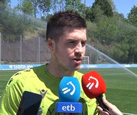 Igor Zubeldia: ''Igandeko derbian hiru puntuak ateratzeko irrikan gaude, batez ere gure helburuak lortzeko''