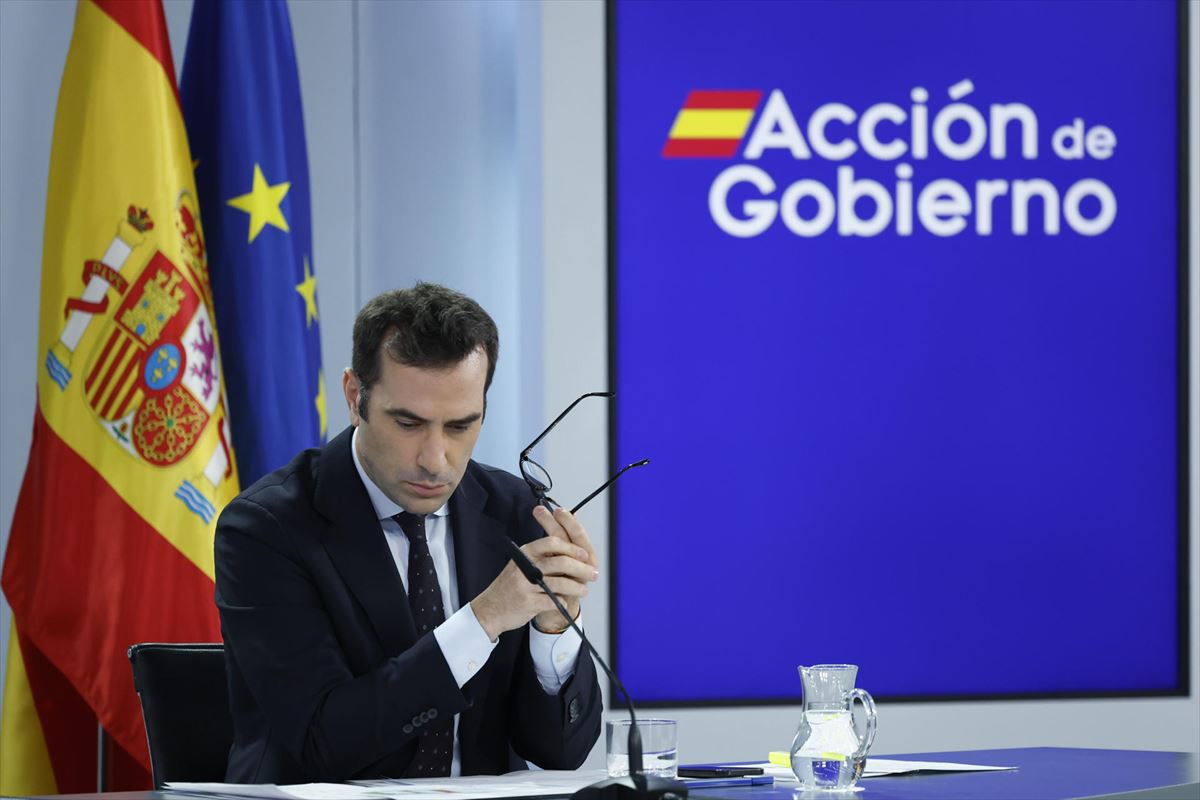 Cuerpo, en una comparecencia anterior tras el Consejo de Ministros. 