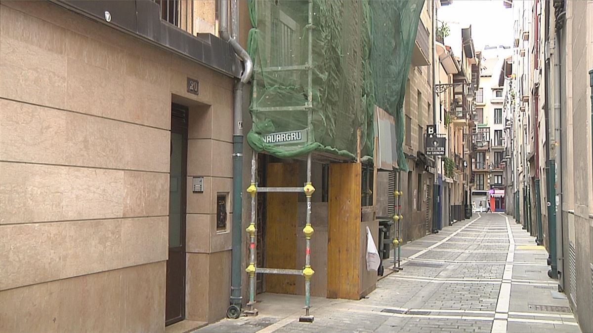 Pamplona, hoy. Foto: EITB Media