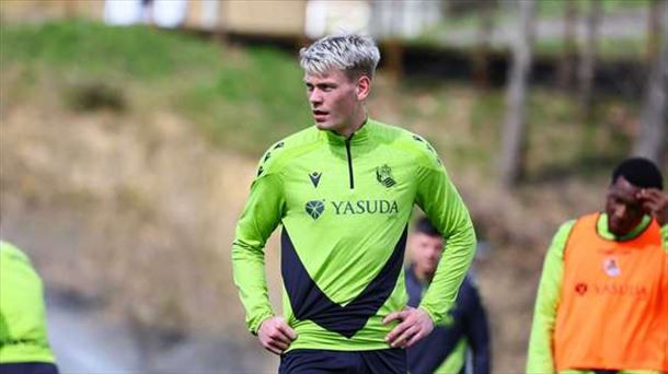 Orri Oskarsson. Foto: Real Sociedad