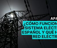 Así es como funciona el sistema eléctrico español
