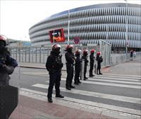 Dos detenidos y dos investigados en Bilbao tras el partido entre el Athletic y el Manchester United