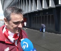 La afición, triste pero optimista