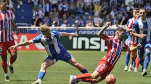 Reparto de puntos entre el Alavés y el Atlético de Madrid, en un partido sin goles (0-0)