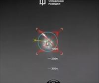 Ukrainak gerra-hegazkin bat suntsitu du itsas drone batekin lehen aldiz
