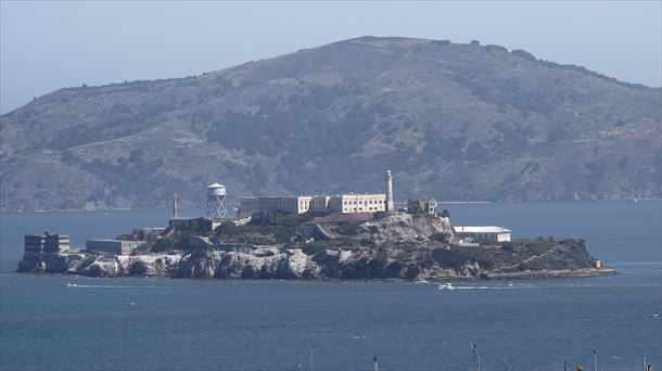 Alcatraz kartzela, 2020ko artxiboko argazki batean