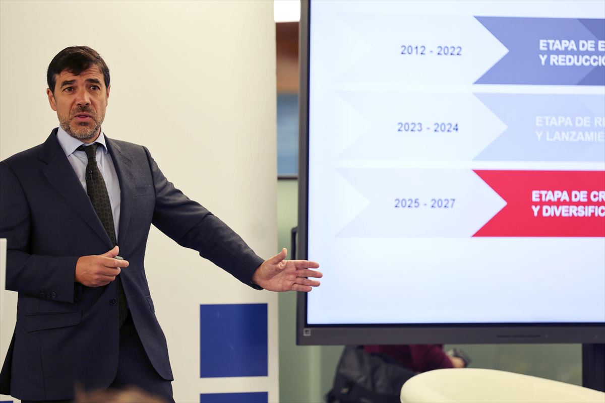 El presidente de Kutxabank, Anton Arriola. Foto: EFE