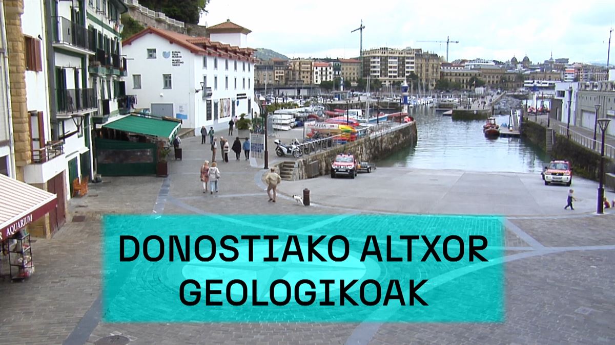 Gida geologikoa. EITB Mediaren bideo batetik ateratako irudia. 