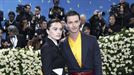 Aimee Lou Wood y Patrick Schwarzenegger. Foto: EFE title=