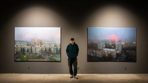 Sebas Velasco, Bosnia-Herzegovinako Historia Museoan. Argazkia: Jose Delou. 