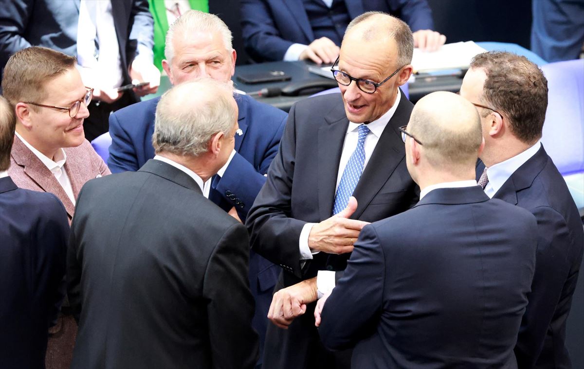 Friedrich Merz. Argazkia: EFE