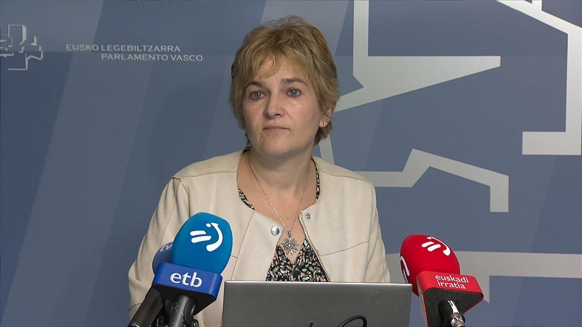 Ubera, en su comparecencia en el Parlamento Vasco. 