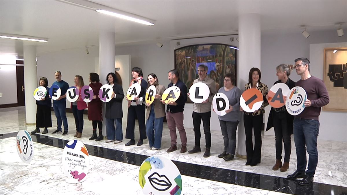 Euskaraldia. EITB Mediaren bideo batetik ateratako irudia. 