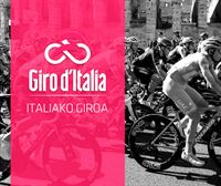 Italiako Giroko taldeen aurkezpena, zuzenean, eitb.eus-en eta ETB4n