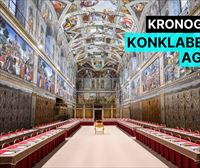 Aita santua aukeratzeko bozketa, urratsez urrats