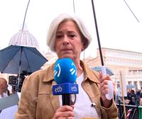 Aintzane Bolinaga: 'Miraria litzateke lehenengo bozketan fumata zuria ikustea'