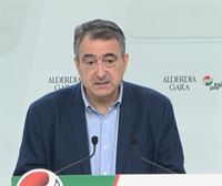 Aitor Esteban: ''Tampoco se puede decir que (el BBVA) sea un banco realmente vasco''