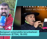 Luis Mari Bengoa herri kirolen sustatzaileari omenaldia egingo diote larunbatean, Asteasun