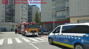 85, 83 eta 82 urteko hiru emakume ospitalera eraman dituzte kea arnasteagatik, Iruñean