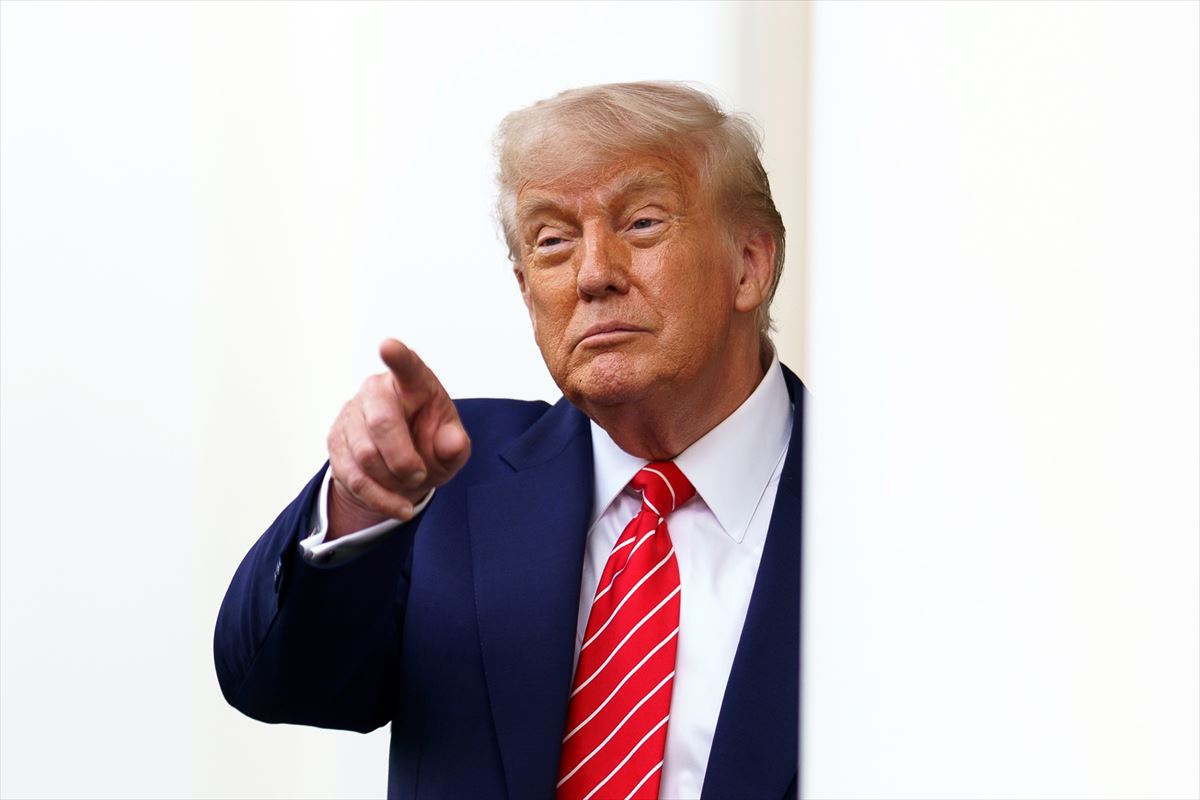 El presidente de Estados Unidos Donald Trump
