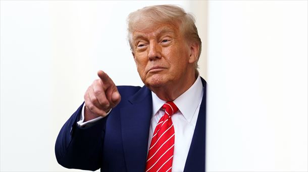 El presidente de Estados Unidos Donald Trump