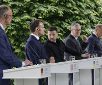 Frantziak, Erresuma Batuak, Alemaniak eta Poloniak zigorrak jarriko dizkiote Putini, su-etena deitzen ez badu