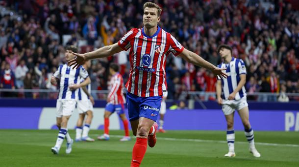 Sorloth goletako bat ospatzen. Argazkia: EFE