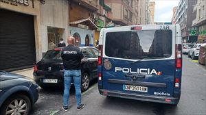 Ertzaintza eta Espainiako Polizia Logroñon. Argazkia: Ertzaintza. 