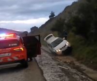 Larunbateko txingorrak sei bide-irteera eragin zituen AP-15 autobidean, Itza parean