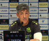 Imanol: ''A falta de tres partidos, seguimos metidos en la pelea por Europa''