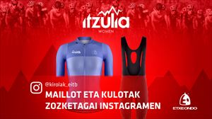 Irabazi Itzulia Womeneko etapa bakoitzean maillot eta kulot bana, Instagrameko gure profilean