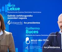 Nuria Lekue eta Guillermo Buces, CEBEKen presidente izateko hautagai