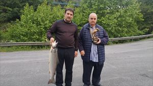 Lehenbiziko (eta azkenengoko) izokin alea arrantzatu dute Bidasoa ibaian
 