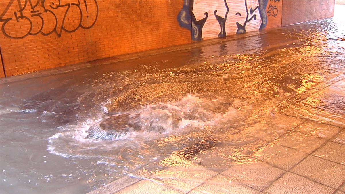 Ekaitz bortitz batek Gasteiz astindu du