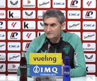 Ernesto Valverde: ''Nos hacen falta tres puntos; tenemos que centrarnos en el Getafe, será un partido áspero''