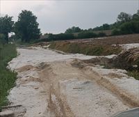 Ekaitzek Euskal Herriko eremu zabalak astindu dituzte, eta toki askotan txingorra bota du