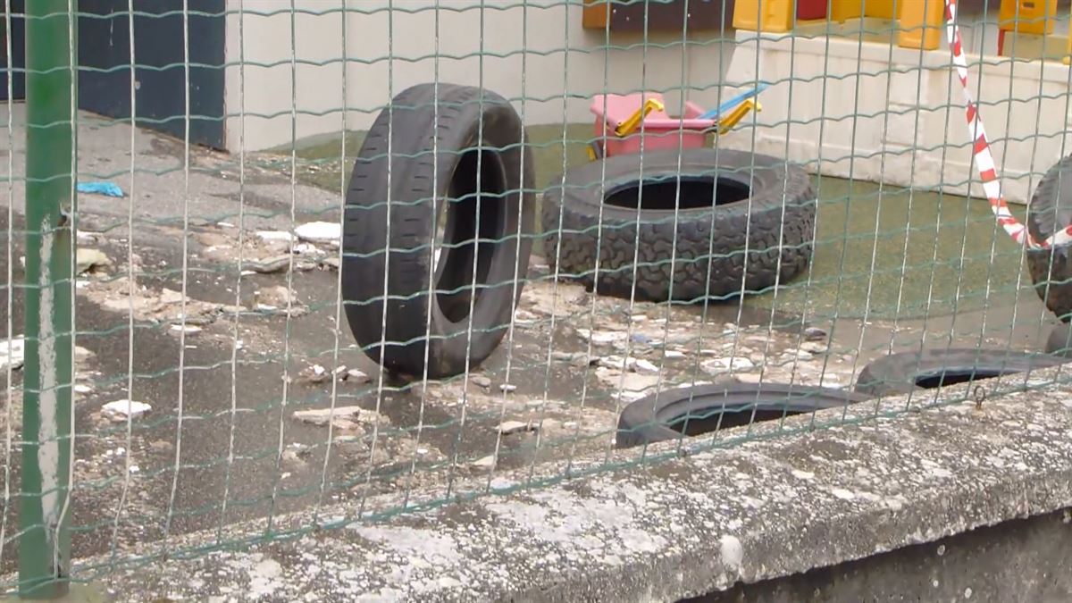 50 haur Dulantziko ikastetxe batetik atera behar izan dituzte, euri-zaparrada handien ondorioz