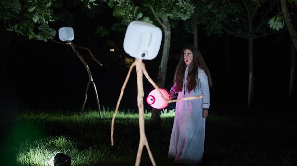 Hortzmuga konpainiaren ikuskizuna, iazko Umore Azokan