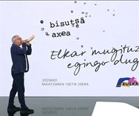 Euskal Herrian eguraldiaren inguruan dugun hiztegi zabala aldarrikatuz hasi du Euskaraldia Andoni Aizpuruk