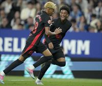 Hansi Flicken Bartzelonak Liga bereganatu du, Lamine Yamalek gol ikusgarria eginda