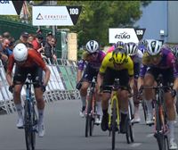 Victoria y liderato para Bredewold, en la Itzulia Women, en Salvatierra