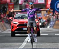 El australiano Plapp completa la fuga y gana la octava etapa del Giro, con Arrieta cuarto