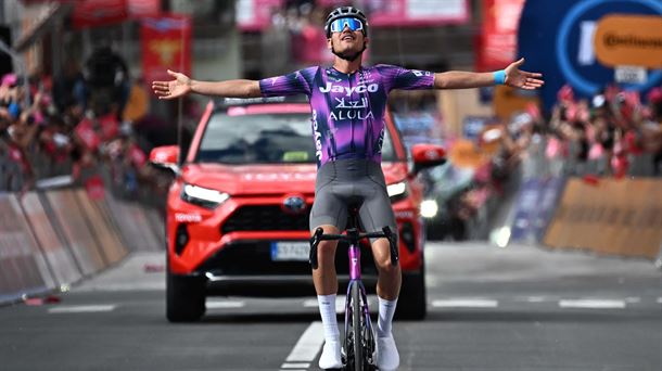 Luke Plapp celebra la victoria. Foto: EFE